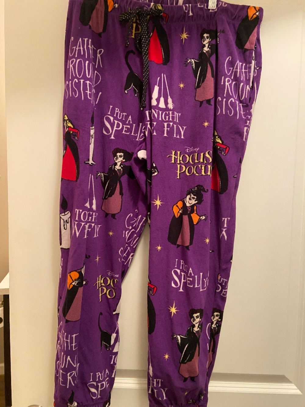 Hocus Pocus pajama pants.